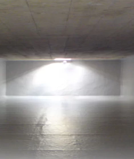 fibreglass lining to water storage tanks show tank coating completed