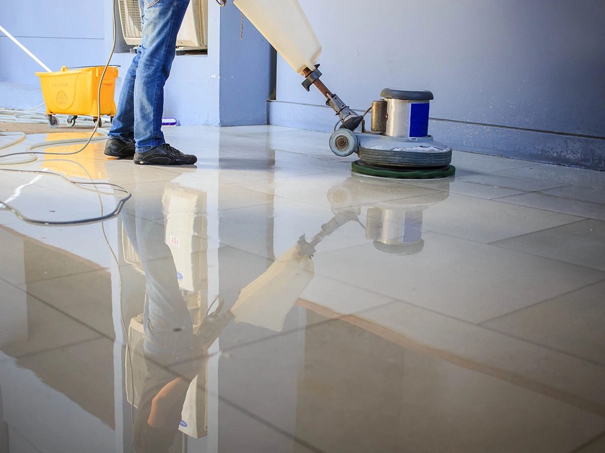 how to clean tiles after construction