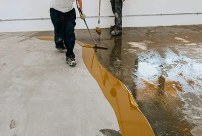 worker-coating-floor-self-leveling-epoxy-resin-industrial-deposit-worker-coating